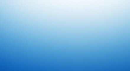 Obraz premium A serene gradient of blue and white creates a calming and peaceful atmosphere, perfect for backgrounds, wallpapers, or design elements
