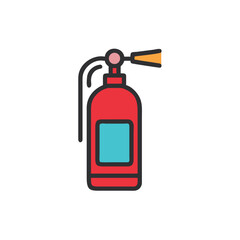 fire extinguisher vector