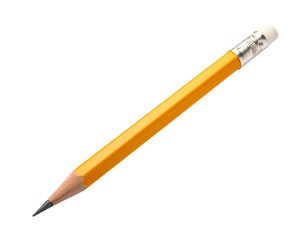 pencil on white background