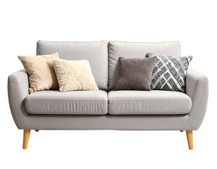 Naklejka premium sofa isolated on white background