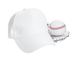 baseball cap isolated on white