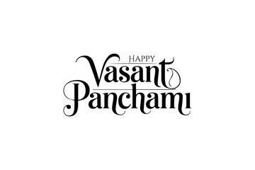 Vasant Panchami Typography –  Hindu Festival Calligraphy Designs
