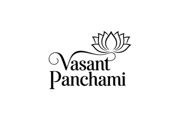 Vasant Panchami Typography –  Hindu Festival Calligraphy Designs