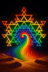 Rainbow Fantasy Art: Vibrant Nature, Abstract & Cosmic Digital Painting Collection