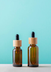 Fototapeta premium cosmetic bottle mockup beauty product design
