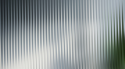Obraz premium Abstract vertical ribbed pattern with subtle light and shadow play