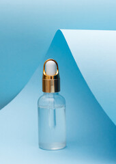 cosmetic bottle mockup beauty product design 
