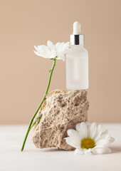 cosmetic bottle mockup beauty product design 
