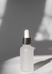cosmetic bottle mockup beauty product design 
