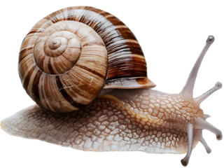 Intricate Spiral Shell of Majestic Gastropod Revealing Natural Architectural Beauty