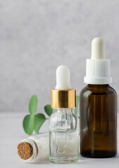 cosmetic bottle mockup beauty product design 

