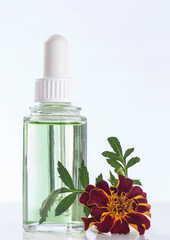 cosmetic bottle mockup beauty product design 
