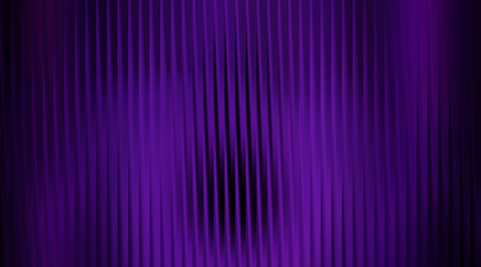 Dark abstract background with vertical pleats in deep purple
