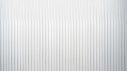 Obraz premium Clean white background with vertical ribbed texture