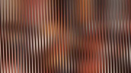 Textured abstract background with vertical pleats and warm colors