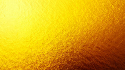 Naklejka premium Bright golden textured background with light gradient yellow metallic