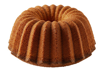 Bundt cake dessert food bakery pastry sweet baked isolated