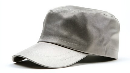 Stylish and versatile gray cap with soft texture ideal for casual wear