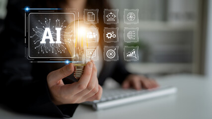 AI Assistant Brain Processor with LLM Technology, Big Data, Machine Learning, Generative AI for Business Support, Future Agentic AI Technology and Artificial Intelligence Prompt Engineering. Spline