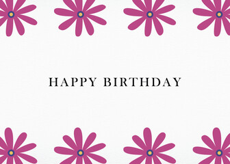 Heartfelt Happy Birthday Vector EPS Greeting