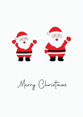 Christmas Greeting Card Template — EPS Vector