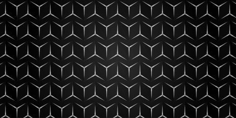 Seamless gray metallic square tile pattern for a textured steel wall design backdrop. vector, illustration, decoration, shape, backgrounds, art, plate, decor, grey