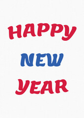 Happy new year Card woth eps