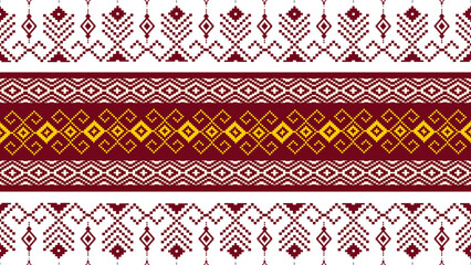 Traditional Saudi Al Sadu heritage geometric pattern 