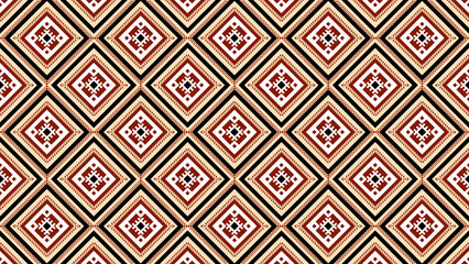 Traditional Saudi Al Sadu heritage geometric pattern 