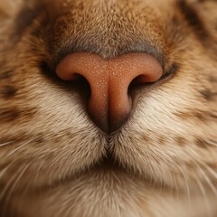 close up portrait of a cat