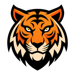 tiger head vector
