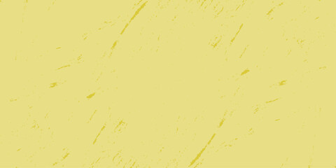 A vintage yellow grunge texture background with dirty paint on old paper surface