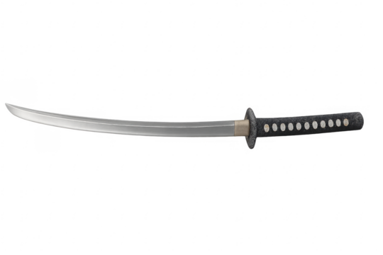 Katana samurai sword representing japanese culture and martial arts