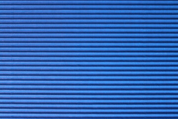 Obraz premium Background and texture, striped blue cardboard, horizontal lines