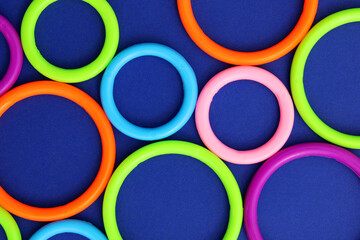 Background full of colorful circles