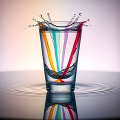 glass of water