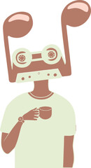 man holding a remote control