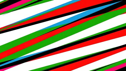 Vibrant Diagonal Stripes Abstract Background.