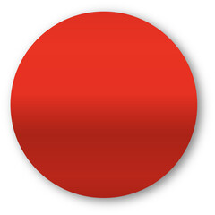 Red Gradient Circle Button