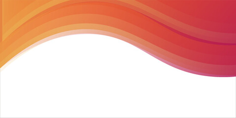 Vector orange wavy wave abstract swoosh background. Wavy waves banner color line for web banner. Abstract orange wave, lines wave texture background, web design abstract card, abstract banners.