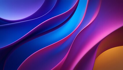 Colorful abstract background with smooth flowing gradients and vibrant hues