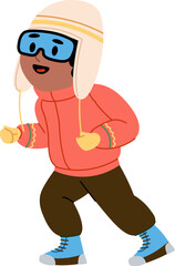 Child in Winter Clothing