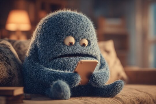 Anthropomorphic whale's fearful encounter with tech. Cryptocurrency scams explained. Is crypto freedom or financial chaos for the average investor. Blockchain investment risks. Whale technology.