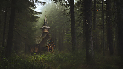 church in the woods