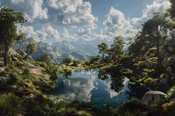 Discovering the Beauty of ncompassing Panoramic View in Breathtaking Natural Lndscapes and City Skylines