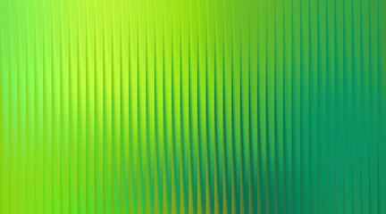 Abstract Background of Green Vertical Panels with Colorful Gradient Pattern