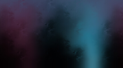 Abstract Background with Geometric Lines and Shapes in Blue and Pink Hues