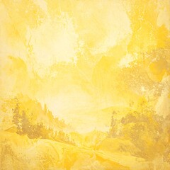 Soft, yellow landscape