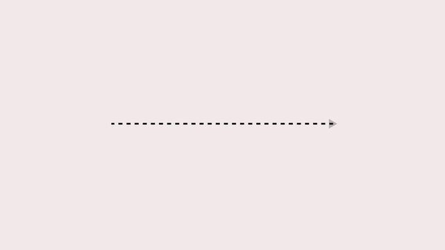Black dashed line horizontally centered on a pale pink background dotted line horizontal line