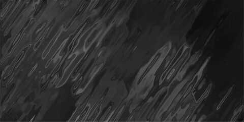 Dark abstract background with flowing, wavy lines and a smooth, glossy texture in shades of gray, evoking a sense of liquid motion or abstract art